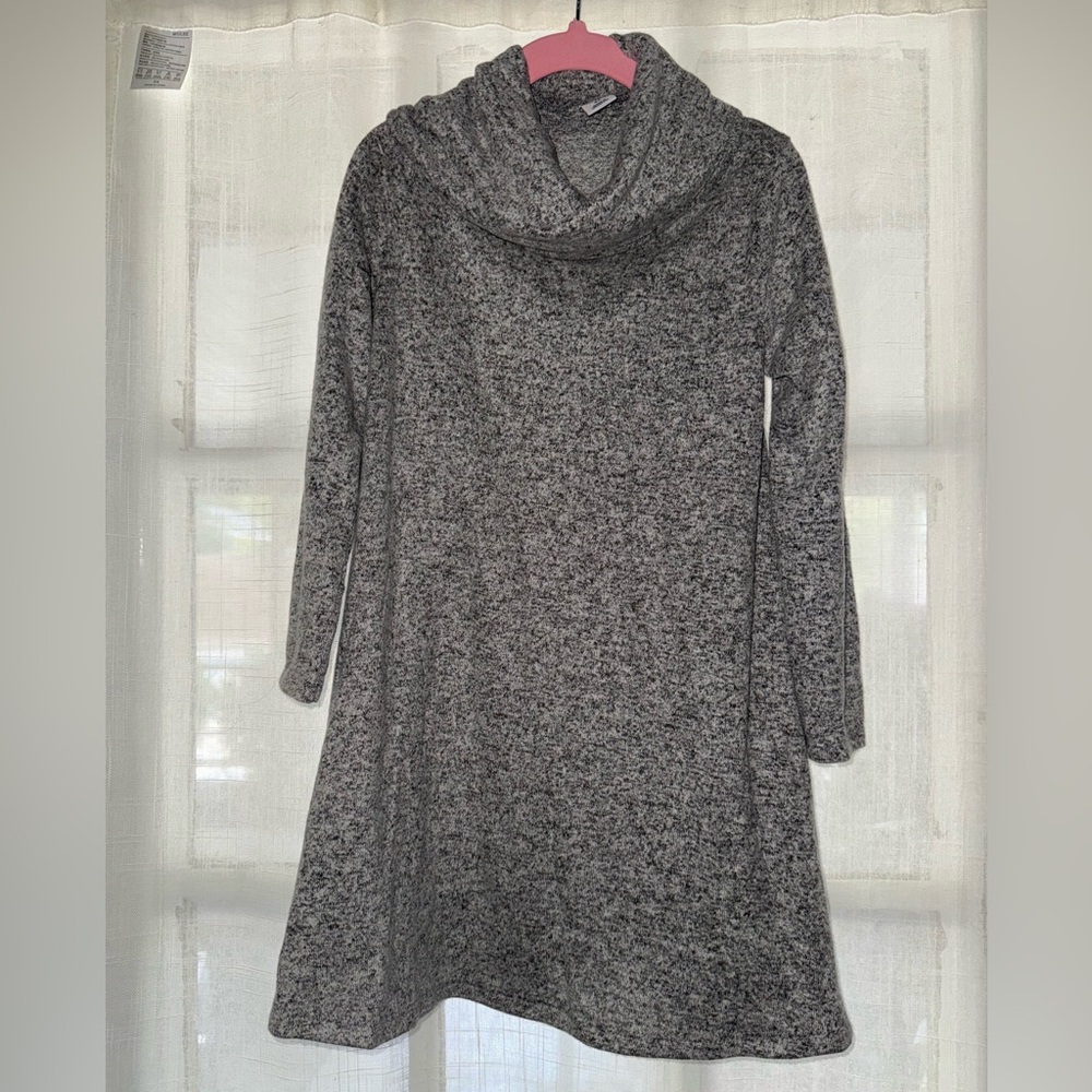 Old Navy Girls Heather Gray Knit Dress